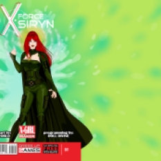 X-Force's Siryn with a twist on her modern look
